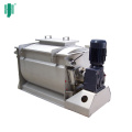 Horizontal ribbon blender mixer